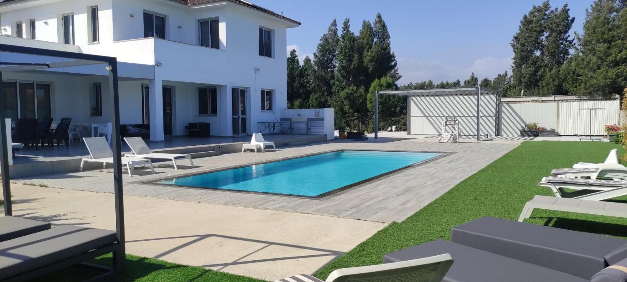 Kiti Village Villa, Cyprus, Salt-Water Pool, 6 Bedrooms, Larnaca Bagian luar foto