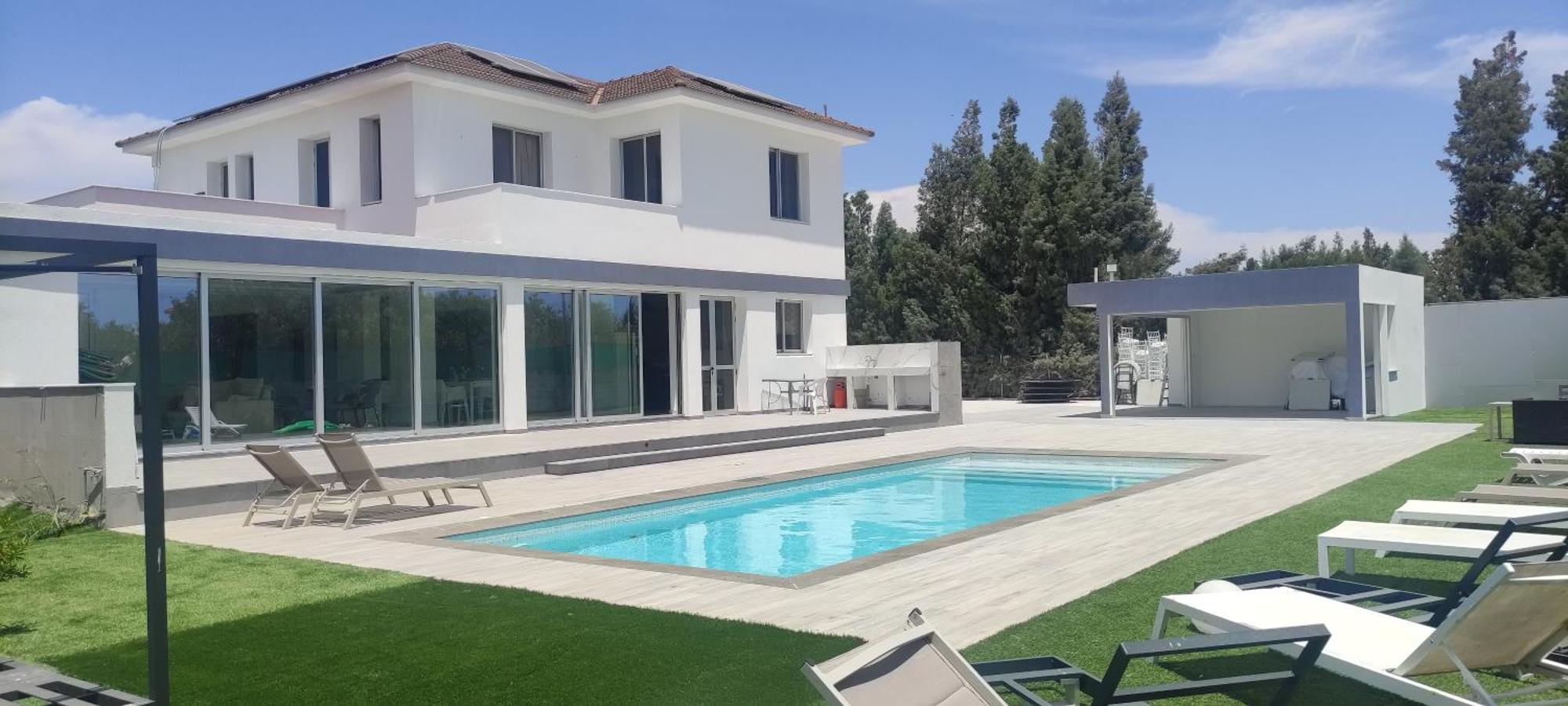 Kiti Village Villa, Cyprus, Salt-Water Pool, 6 Bedrooms, Larnaca Bagian luar foto